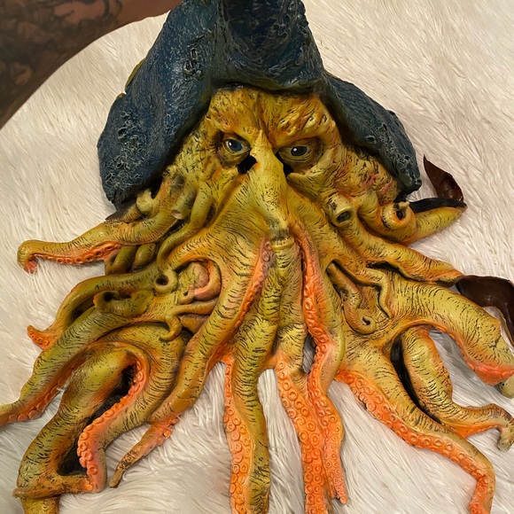 Disney Other Squid Davy Jones Pirates Costume Mask Poshmark